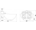 Подгряваща автоматична поилка  HP20, за едри животни - 230V,31 W thumb