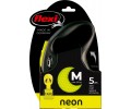  Автоматичен повод за кучета до 25кг. M flexi Neon Belt thumb
