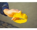 Лентa маркиращa, жълта, PVC, 37см thumb